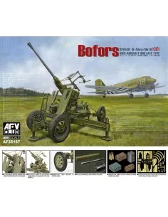 British Vers.of Bofors 40mm MKIII AA Gun, 1/35 - AFV-Club AF35187