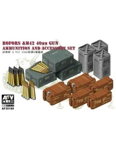 Bofors&M42 40mm Gun AMMO&Accessories Set, 1/35 - AFV-Club AF35189