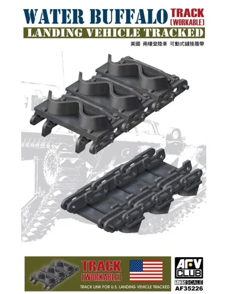 LVT-4 Track Workable, 1/35 - AFV-Club AF35226