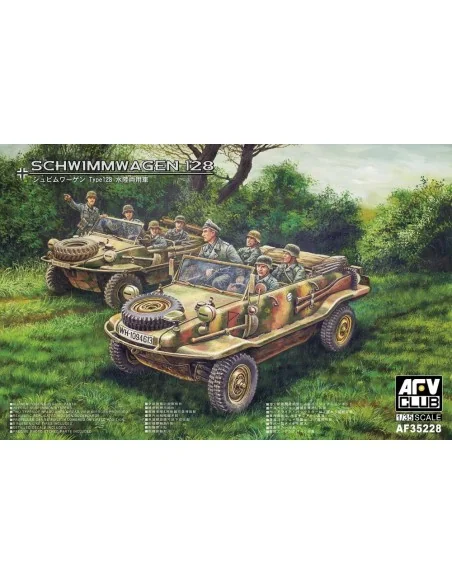 VW 128 Schwimmwagen, 1/35 - AFV-Club AF35228
