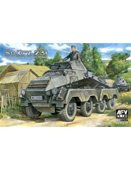 Sd. Kfz. 231 early type, 1/35 - AFV-Club AF35231