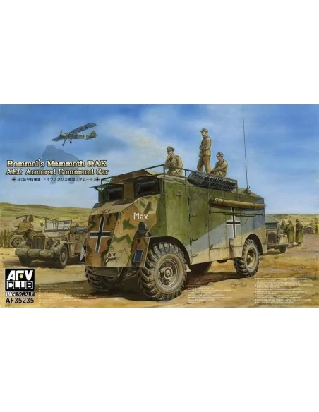 AEC Armoured Commander Car of Rommel-Mam Mammoth (DAK), 1/35 - AFV-...