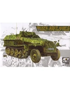 Sd.Kfz.251/9/Ausf, C Early Type Half-Trac, 1/35 - AFV-Club AF35251