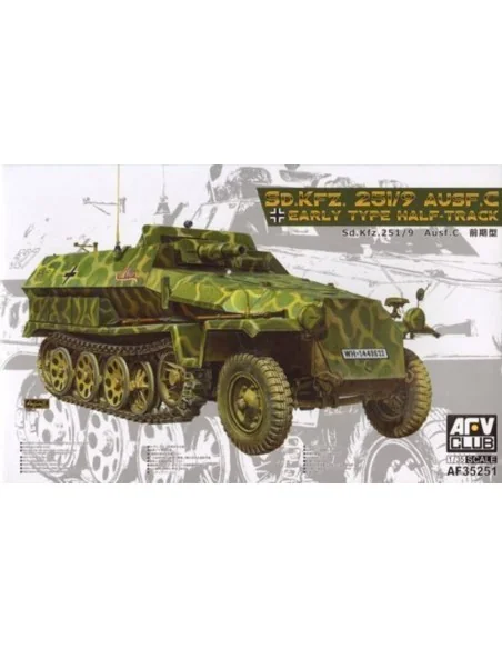 Sd.Kfz.251/9/Ausf, C Early Type Half-Trac, 1/35 - AFV-Club AF35251