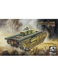 Churchill avre with snake launcher, 1/35 - AFV-Club AF35259