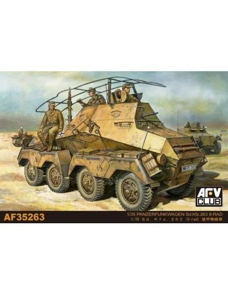 Panzerfunkwagen Sd.Kfz. 263 8-Rad, 1/35 - AFV-Club AF35263