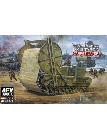 Churchill Carpet Layer (Type D) Mark II, 1/35 - AFV-Club AF35274