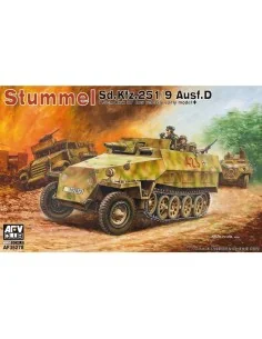 Stummel Sd.Kfz.251/9 Ausf.D 7, 5cm KwK37, 1/35 - AFV-Club AF35278