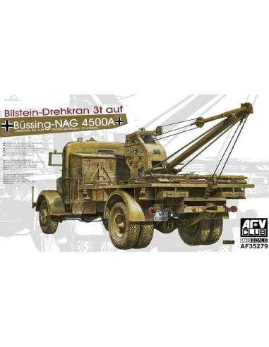 Büssing-NAG 4500A Bilstein-Drehkran 3t a, 1/35 - AFV-Club AF35279