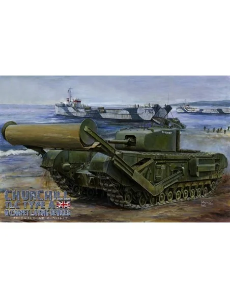 Churchill Mk.IV TLC Laying Device a.Carp, 1/35 - AFV-Club AF35285