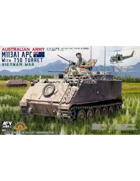 Australian army M113A1 APC with T50 turret Vietnam war, 1/35 - AFV-...