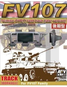 Scimitar CVR Family Workable track(Late, 1/35 - AFV-Club AF35294
