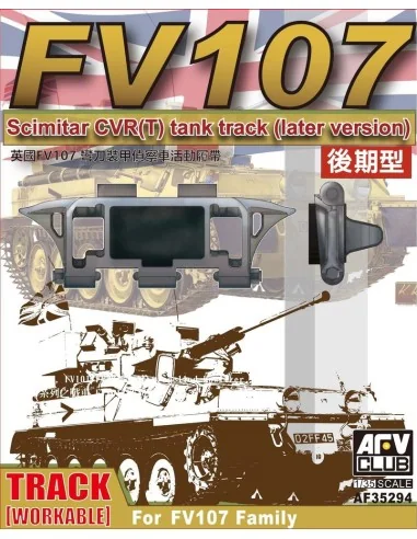 Scimitar CVR Family Workable track(Late, 1/35 - AFV-Club AF35294