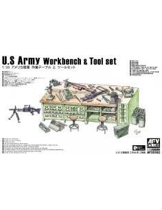 U.S. Army Workbench & Tool Set, 1/35 - AFV-Club AF35302