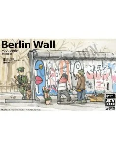 Berlin Wall 3 units wall set, 1/35 - AFV-Club AF35317