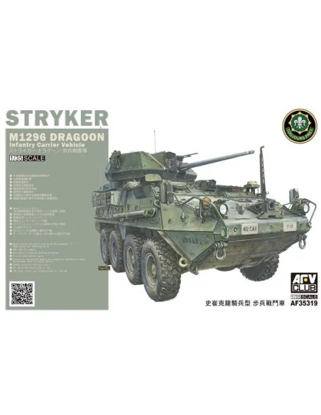M1296 Stryker Dragoon Infantry Fighting Vehicle, 1/35 - AFV-Club AF...