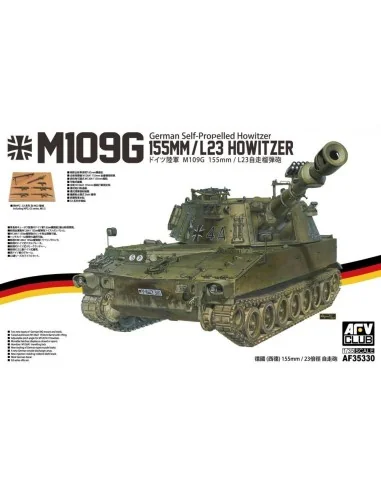 M109G 155MM/L23 Howitzer German Self-Propelled Howitzer, 1/35 - AFV...