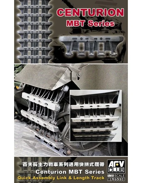 Centurion MBT Series Quick Assembly Link & Length Track, 1/35 - AFV...