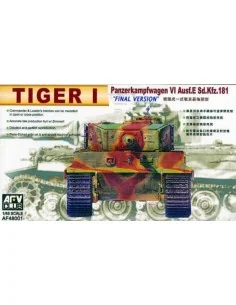 TIGER I E LATE, 1/48 - AFV-Club AF48001