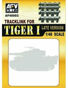 TRACK LINK TIGER I LATE, 1/48 - AFV-Club AF48003
