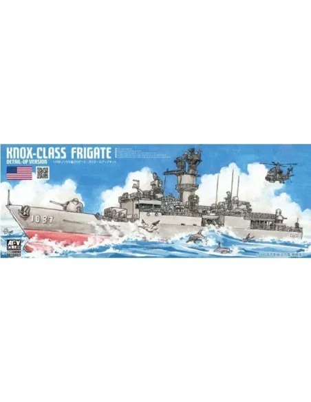 KNOX CLASS FRIGATES Super Detail-Up Version, 1/700 - AFV-Club SE70003