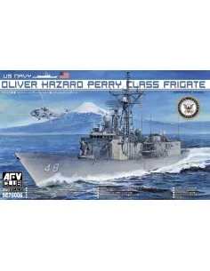 US Navy Oliver Hazard Perry class frigate, 1/700 - AFV-Club SE70006