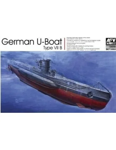 German U-Boat Type VII/B, 1/350 - AFV-Club SE73502