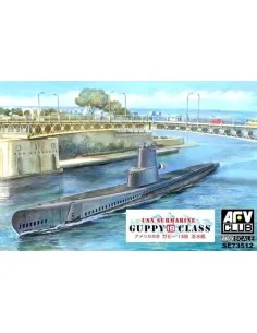 Guppy 1B, 1/350 - AFV-Club SE73512