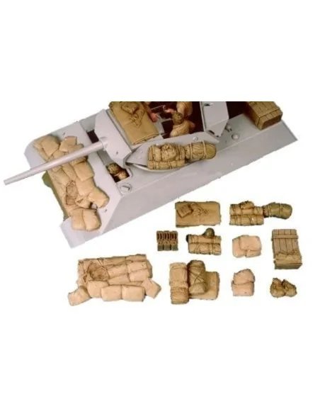 M10 Accessories & Sandbags, 1/35 - Hobby Fan HF014