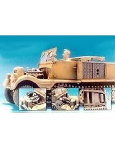 Sd.Kfz.11 3T Engine/Fuel Tank/7.5cm, 1/35 - Hobby Fan HF037