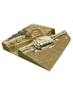 U.S. V.N. WAR MACHINE GUN BUNKER BASE (III), 1/35 - Hobby Fan HF044