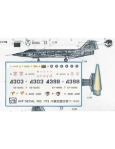 Conversion Kit for RF104G LOROP, 1/72 - Hobby Fan HF052