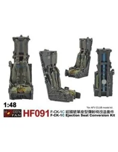 F-CK-1C Ejection Seat Conversion kit for AR48108, 1/48 - Hobby Fan ...