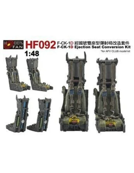 F-CK-1D Ejection Seat Conversion kit for AR48109, 1/48 - Hobby Fan ...