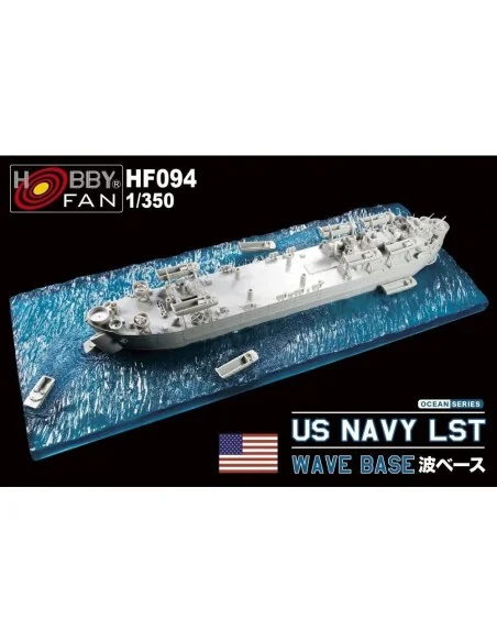 Wave Base for US Navy LST, 1/350 - Hobby Fan HF094