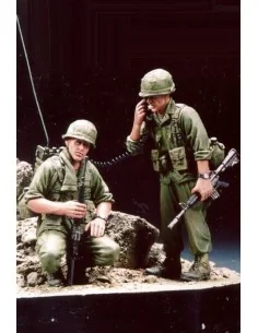 101st Abn Div Radio Unit Vietnam ´68 w/B, 1/35 - Hobby Fan HF503