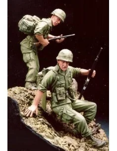 173rd Abn Bde Vietnam 1968 with Base, 1/35 - Hobby Fan HF504