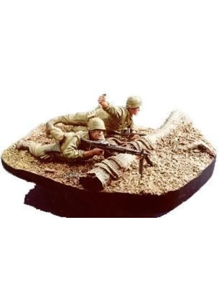 U.S. Marine gunner & grenadier with base, 1/35 - Hobby Fan HF517