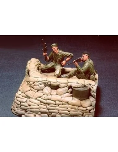 U.S. Marine Sniper with Base, 1/35 - Hobby Fan HF518