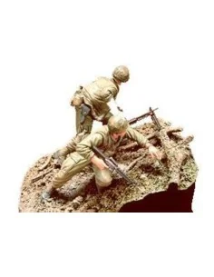 U.S. Marine Startline with base, 1/35 - Hobby Fan HF519