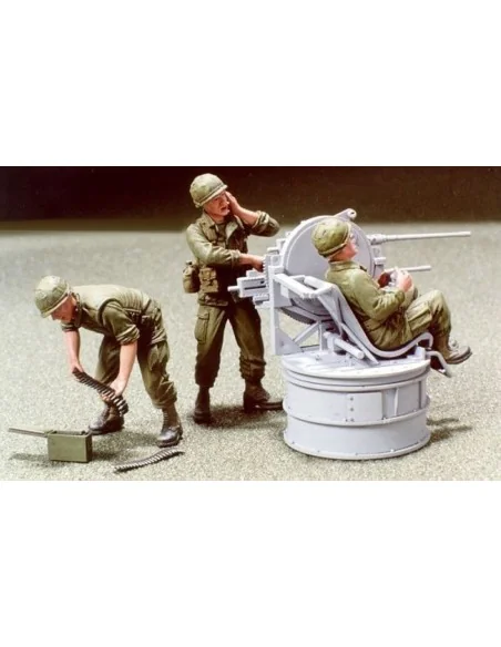 M35A1 Quad-50 gun truck crew- 3 Figures, 1/35 - Hobby Fan HF530