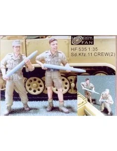 Sd.Kfz.11 Crew(2), 1/35 - Hobby Fan HF535