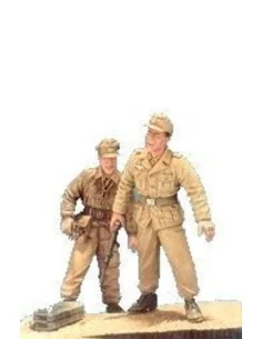 Sd.Kfz.11 Crew(3) Afrikakorps- 2Fig.w/B, 1/35 - Hobby Fan HF536