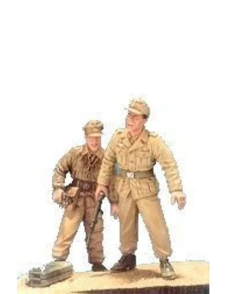Sd.Kfz.11 Crew(3) Afrikakorps- 2Fig.w/B, 1/35 - Hobby Fan HF536