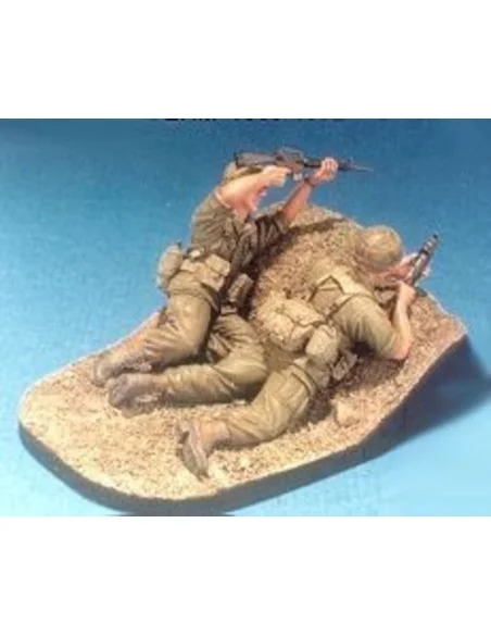 Fire team 1969-1972 2 Figures w/Base, 1/35 - Hobby Fan HF540