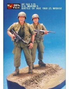U.S. Marines Battle of Hue 1968(7) w/B, 1/35 - Hobby Fan HF544