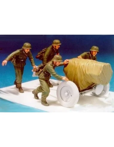 Germ. East. Front Launcher Crew(2)/4 Fig, 1/35 - Hobby Fan HF547