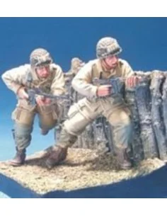 U.S. Airborn in D-Day 2 Figures, 1/35 - Hobby Fan HF565