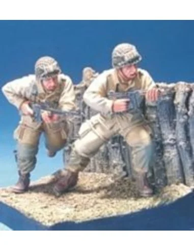 U.S. Airborn in D-Day 2 Figures, 1/35 - Hobby Fan HF565