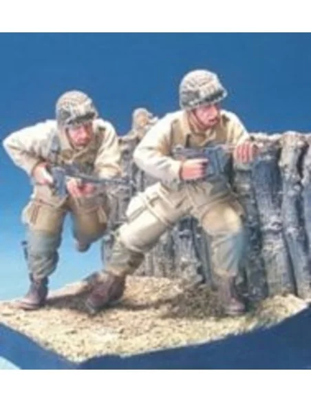 U.S. Airborn in D-Day 2 Figures, 1/35 - Hobby Fan HF565